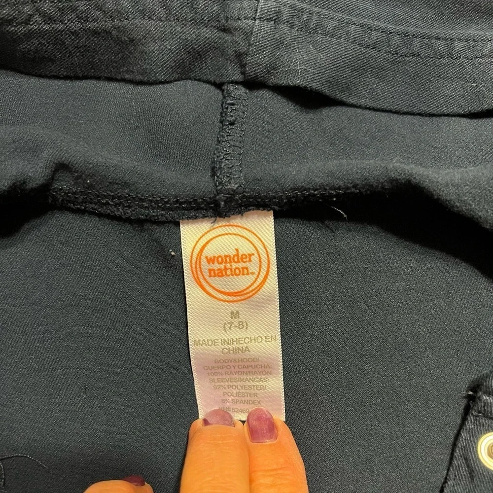 Wonder Nation Lightweight Jacket Girls Size Medium 7-8
